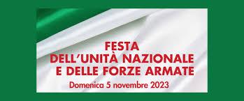 Festa dell'unita' nazionale - giornata delle forze armate Festa dell'unita' nazionale - giornata delle forze armate