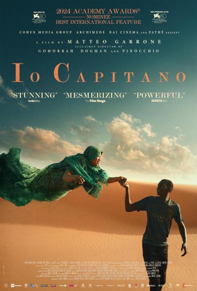 CINEMA D'ESTATE "IO CAPITANO"  - POSTICIPATA AL 3 SETTEMBRE 2024