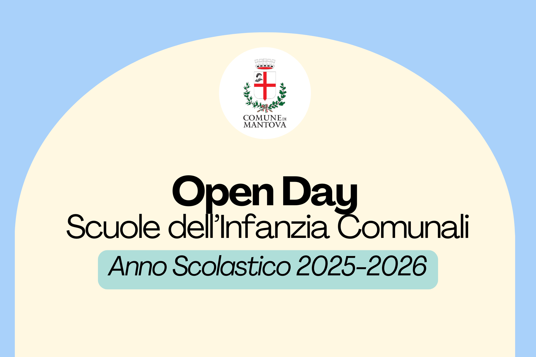 Open Day Scuole Infanzia comunali a.s. 2025/2026