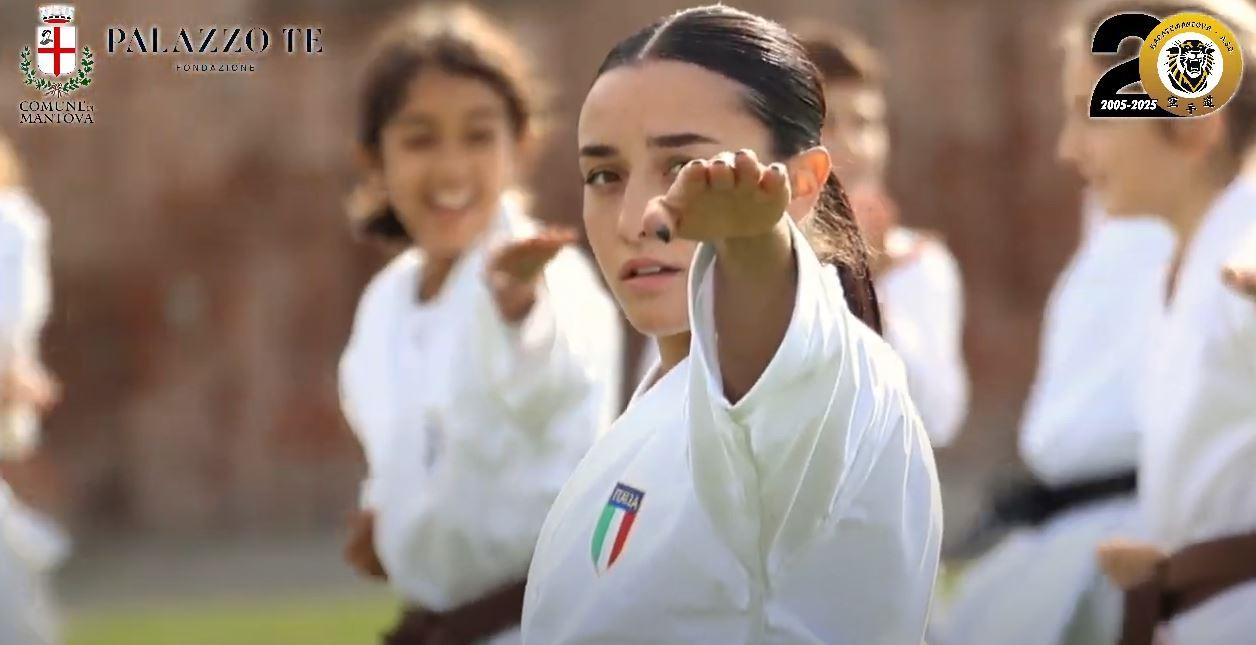 Karate a Palazzo Te con Carola Casale