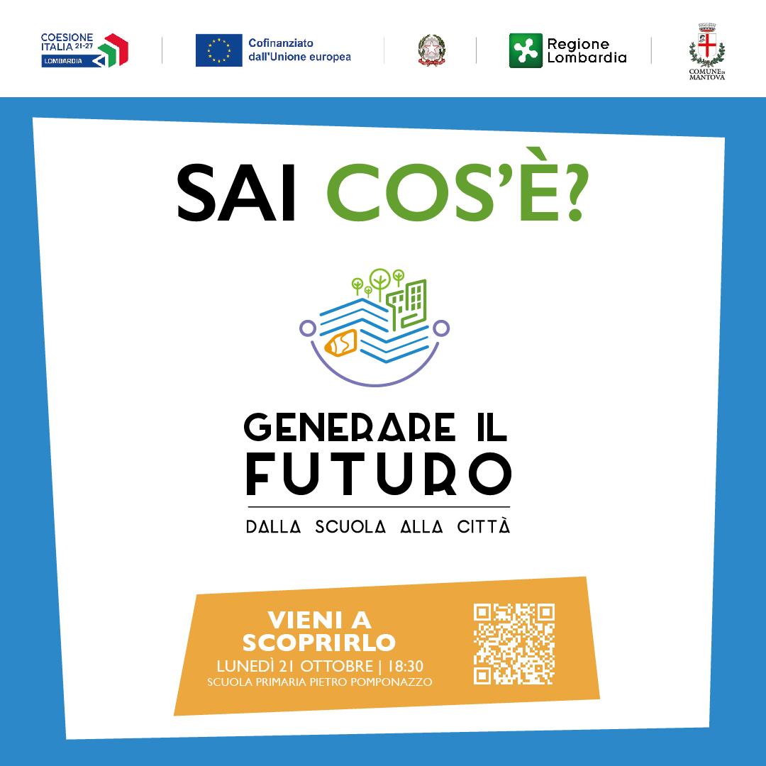 Evento di presentazione “Generare il futuro: dalla scuola alla città”